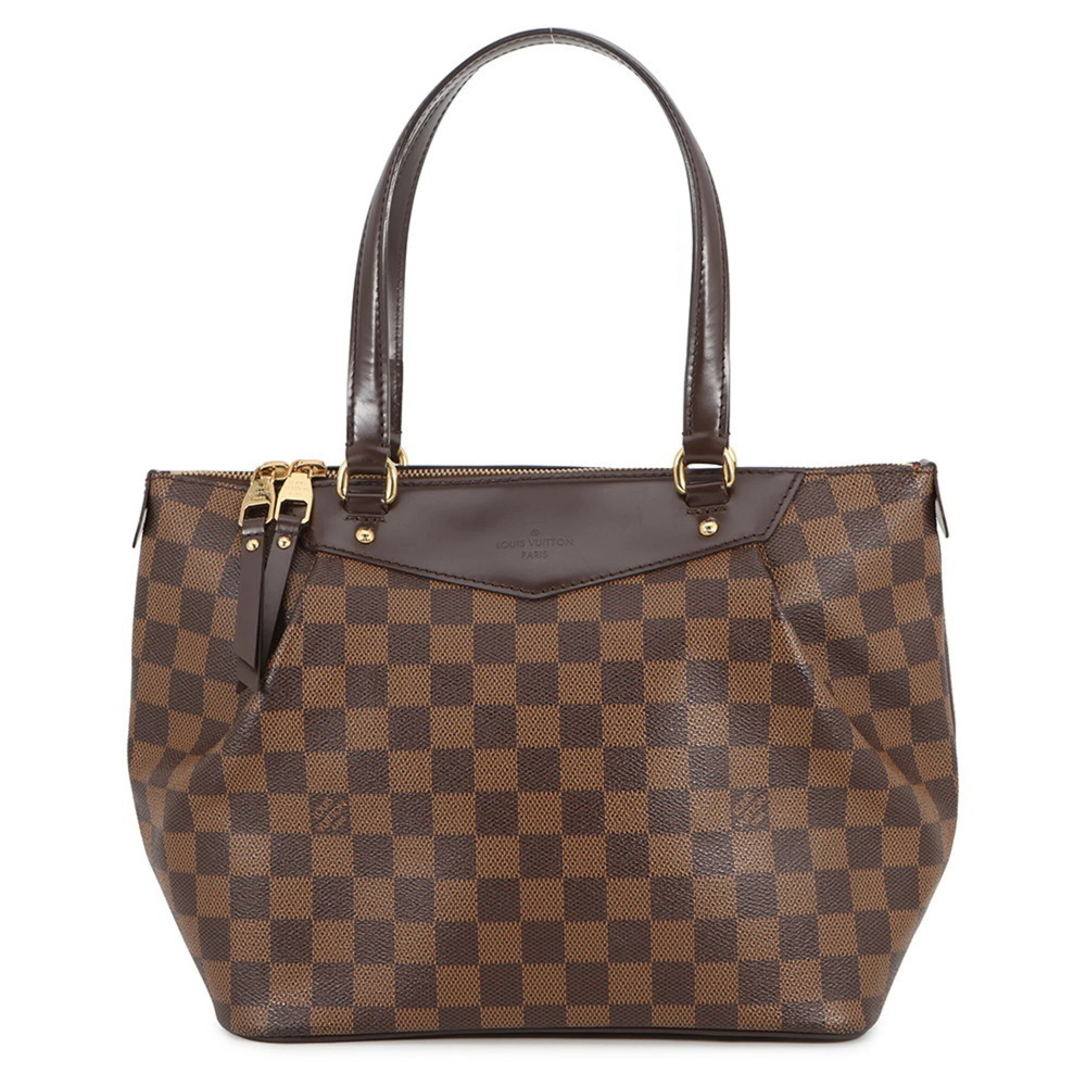 LOUIS VUITTON Red Damier Shoulder Bag